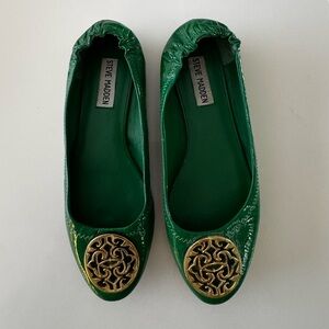 Steve Madden Emerald Green Ballet Flats
